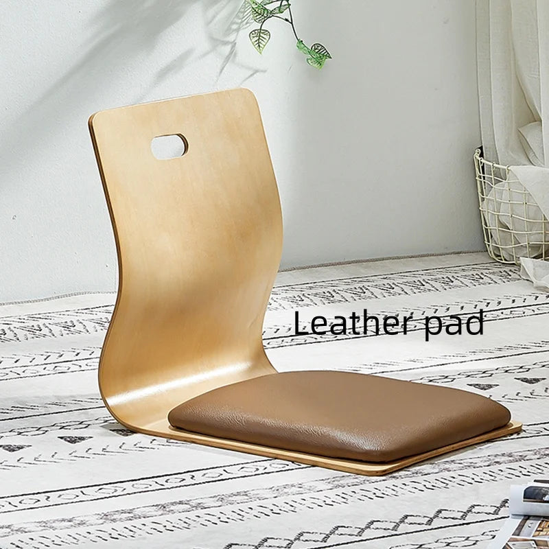 Ergonomisk polstret gulvstol uden ben