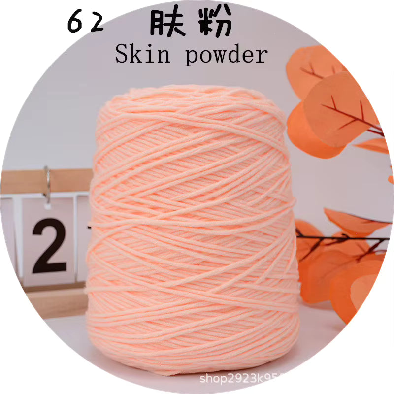 Holdbar 8-trådet flerfarvet tufting garn (400g)