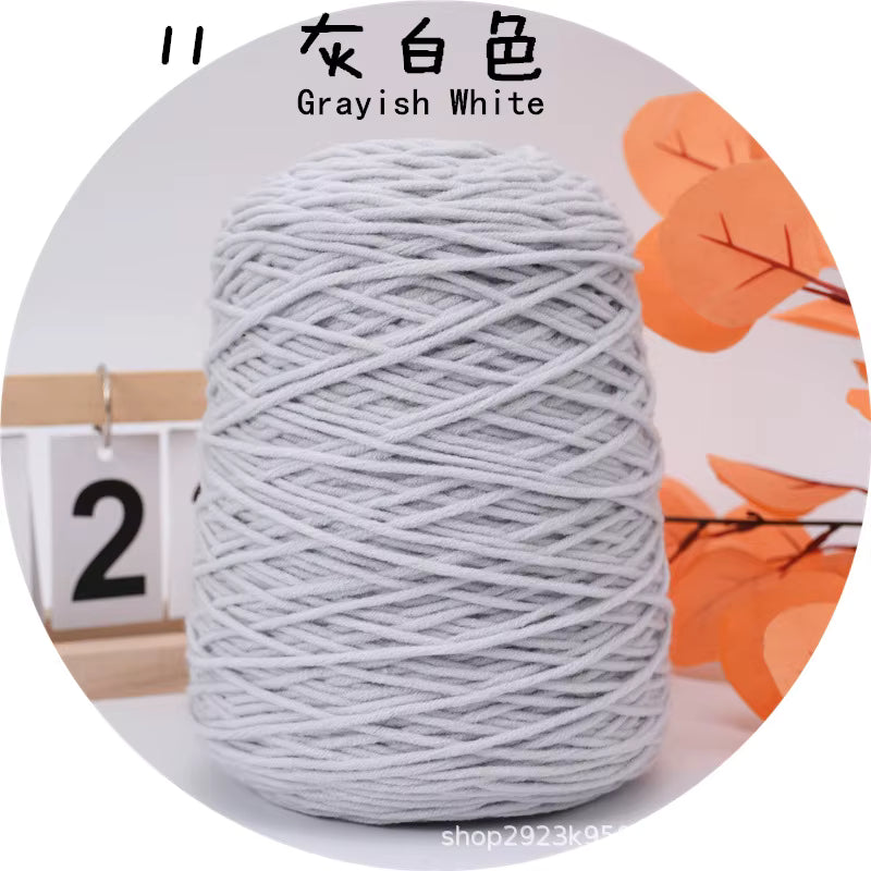 Holdbar 8-trådet flerfarvet tufting garn (400g)