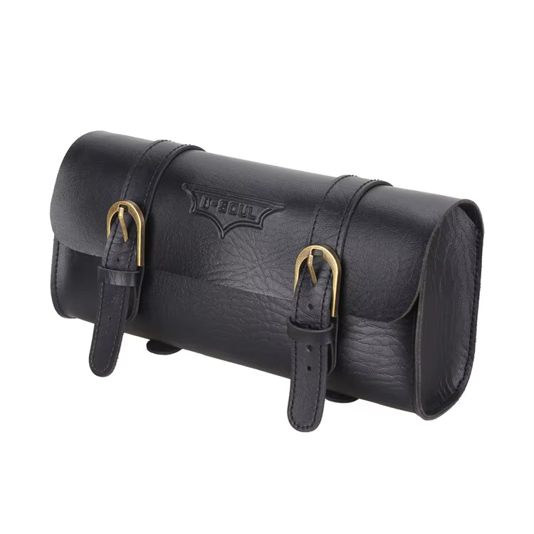 Vintage-Lederoptik-Fahrradlenkertasche (Schnellmontage)