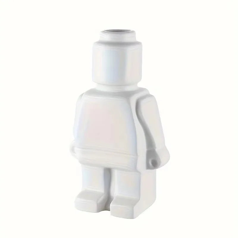 Elegant nordisk keramisk robotvase