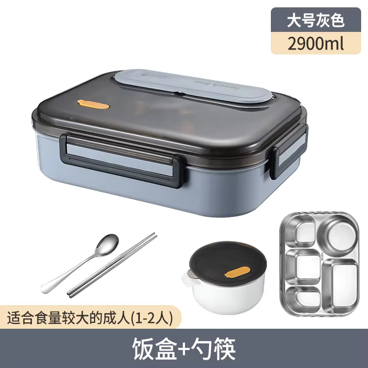 Vakuumisolierte, auslaufsichere Lunchbox aus rostfreiem 304er Edelstahl