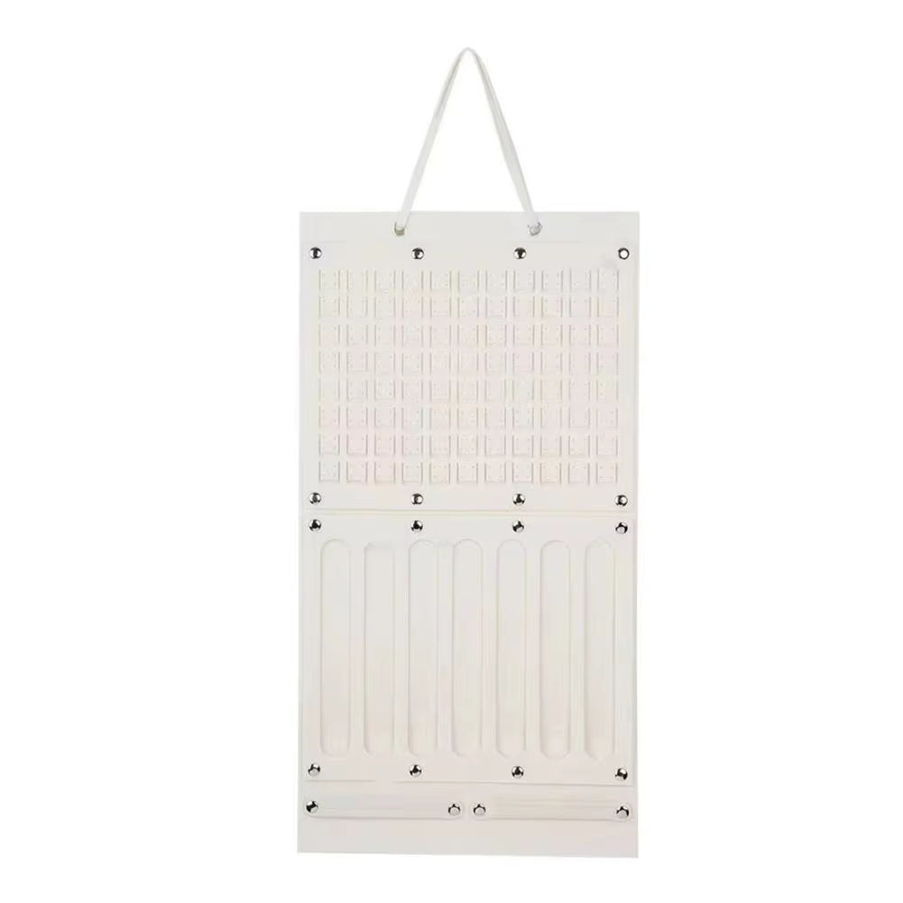 Wandmontierter Schmuckorganizer (Platz für Ohrringe & Halsketten)