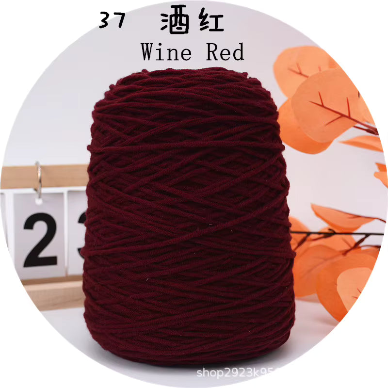 Holdbar 8-trådet flerfarvet tufting garn (400g)