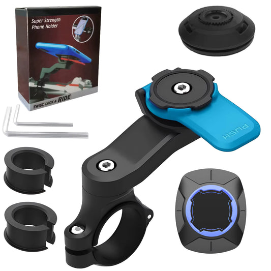 Anti-Vibrations-Schnellverschluss-Handyhalterung für Motorräder (passend für 4,7–7,2 Zoll)