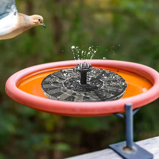 Solarbetriebene schwimmende Springbrunnenpumpe (4 Düsen)
