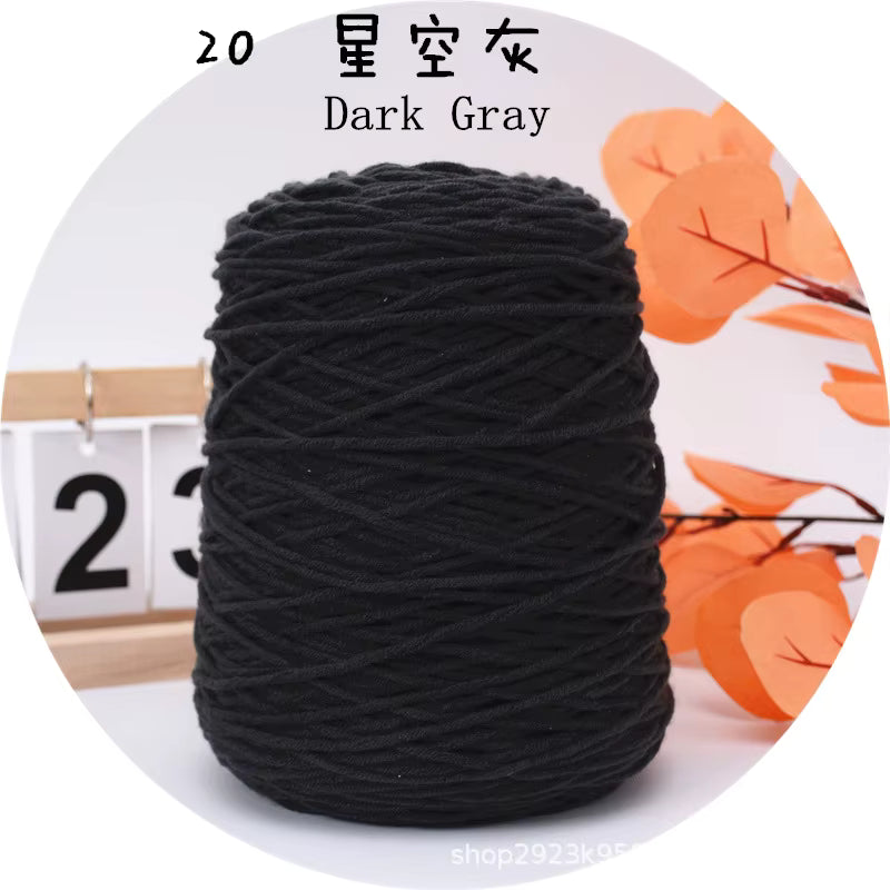 Holdbar 8-trådet flerfarvet tufting garn (400g)