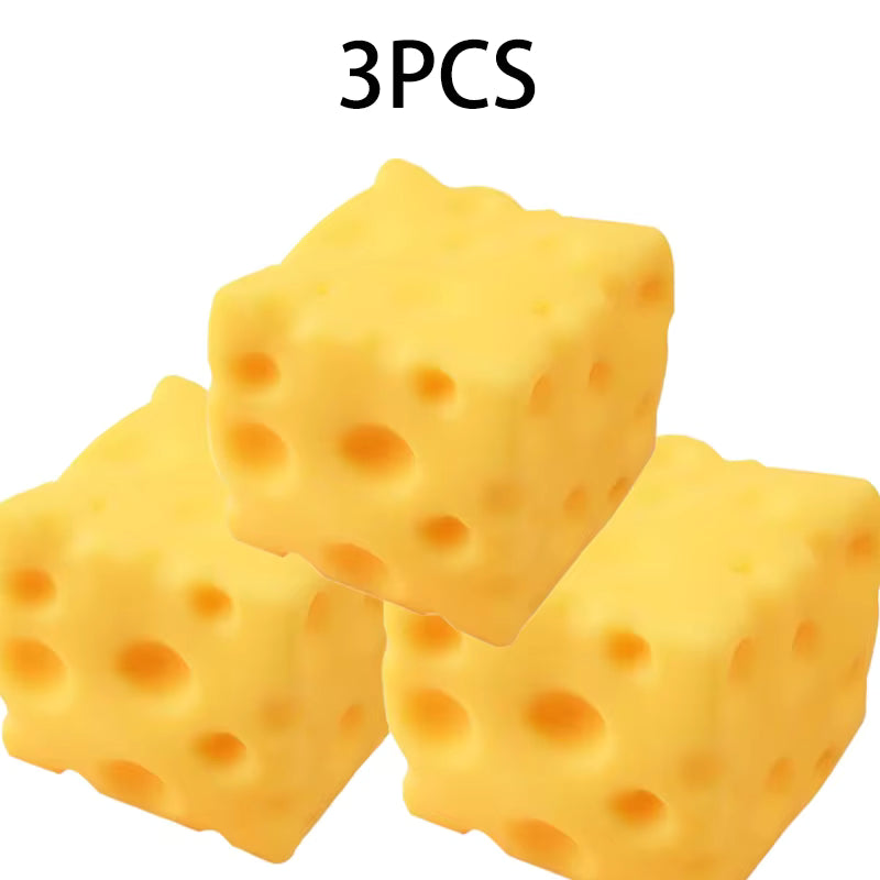 Extra großes, langsam zurückfederndes, formbares Käse-Squishy-Spielzeug