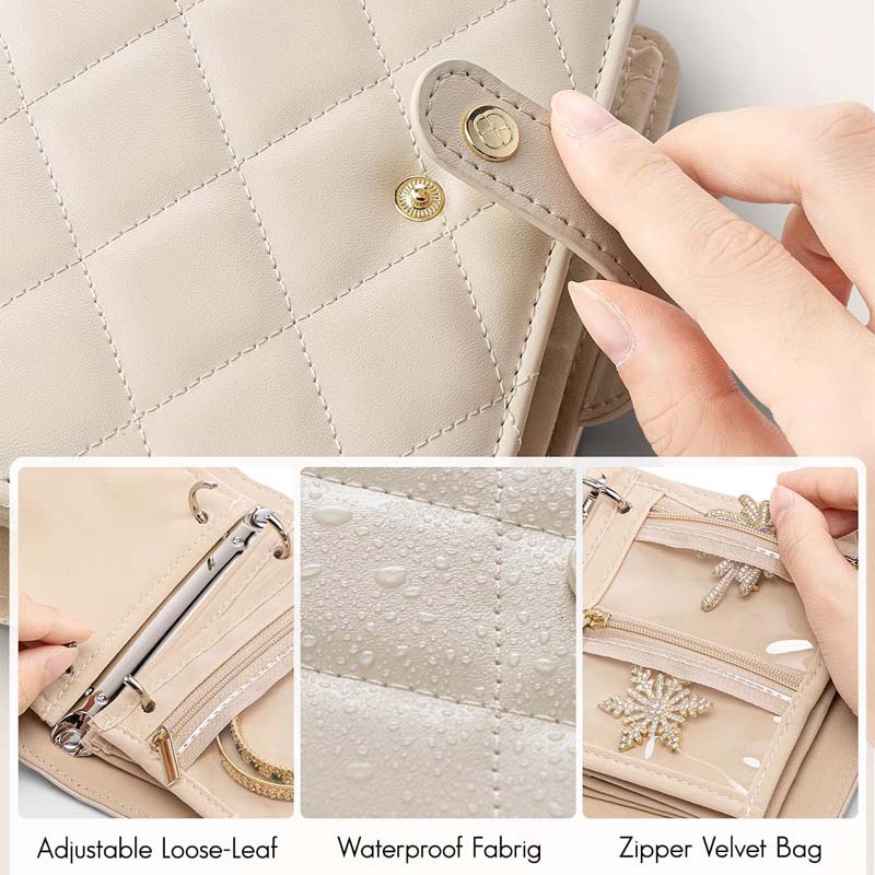 LuxeAura Schmuckorganizer — Mühelose Eleganz überall