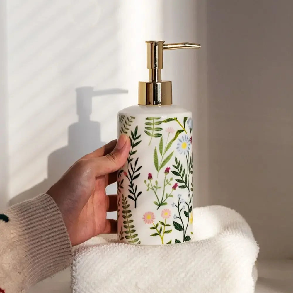 Moderne Vintage Keramisk Sæbedispenser (430ml)