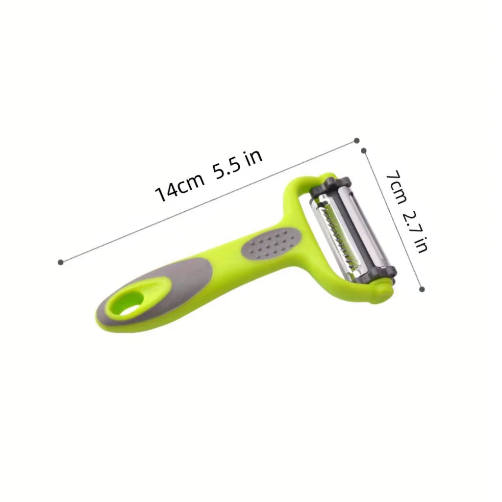 3-i-1 Holdbar Ergonomisk Skræller og Skærer