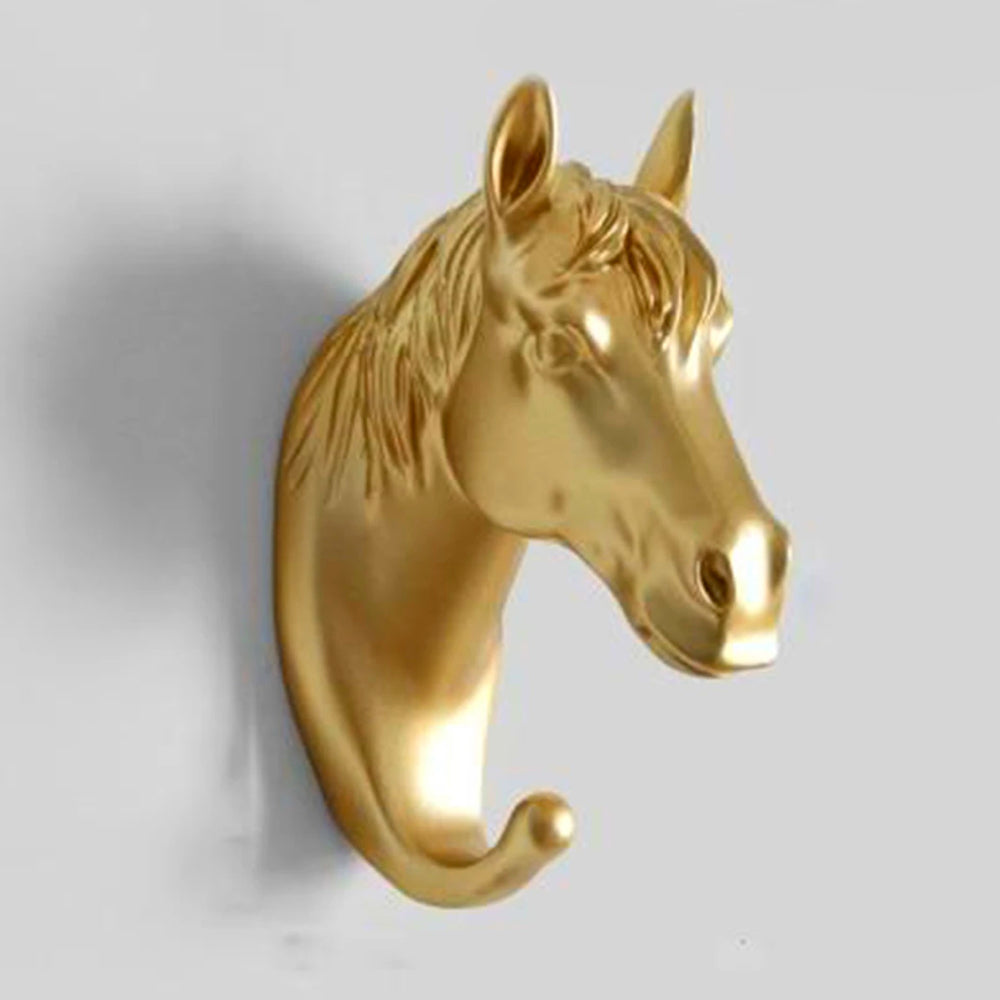 Variant image for Guld Dyr Opbevaringskroge til Elegant Organisering – Unikke Dyremotiver, Holdbart Metal, Væg- og Dørmontering-2