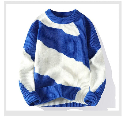 EazyWear - Modischer, lässiger Strickpullover | Stilvoller Strickpullover für mühelosen Komfort