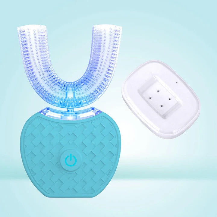 PowerSmile U-formet elektrisk tandbørste — Ubemandet strålende selvtillid