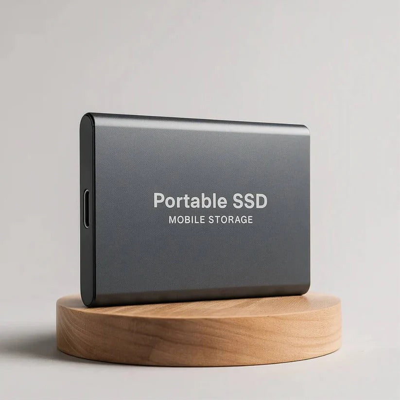 NomadDash Bærbar USB-C SSD — Lynhurtig, Stenfast