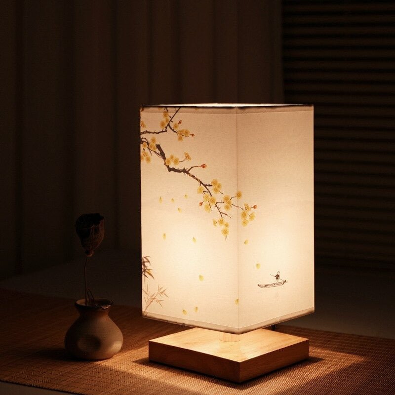 ZenLicht - japanisch-skandinavische Tischlampe, Weihnachtsgeschenk
