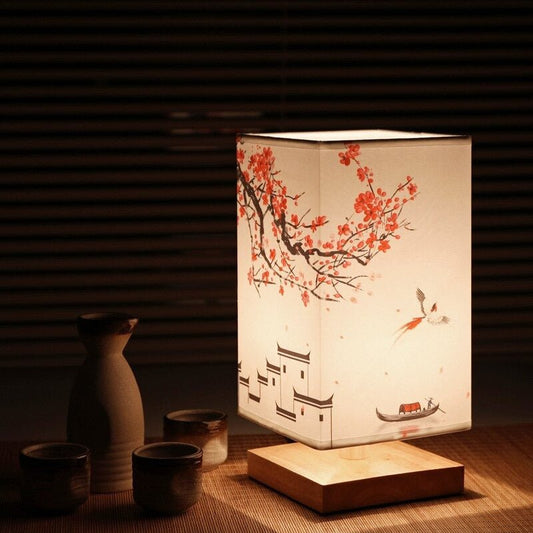ZenLicht - japanisch-skandinavische Tischlampe, Weihnachtsgeschenk