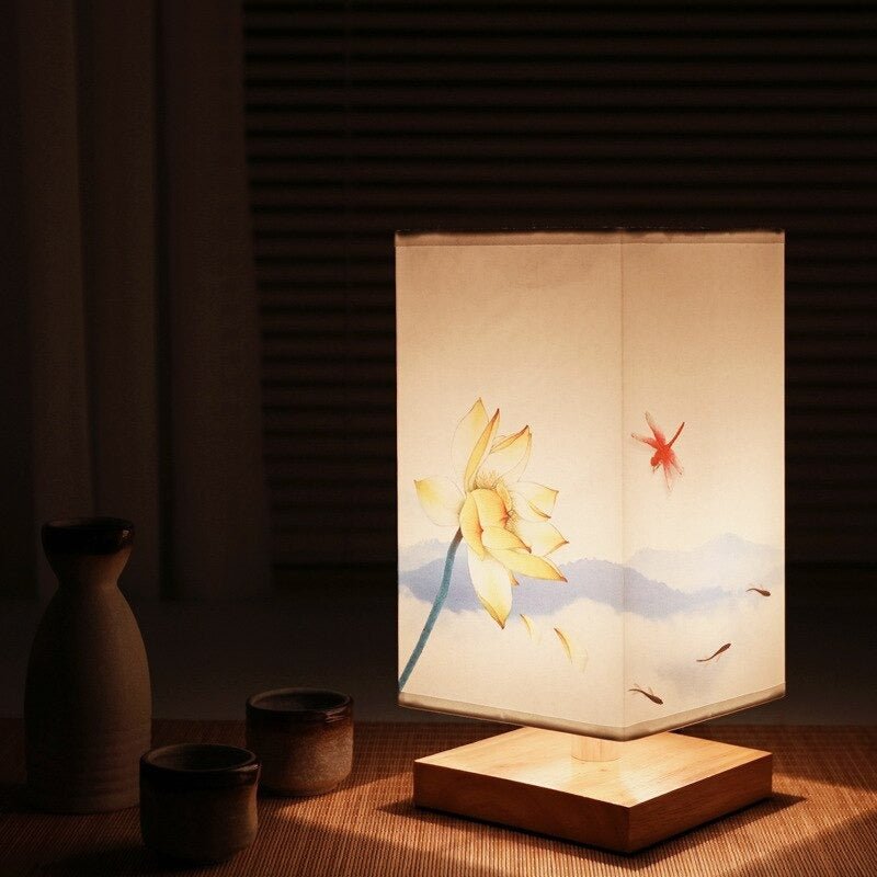 ZenLicht - japanisch-skandinavische Tischlampe, Weihnachtsgeschenk