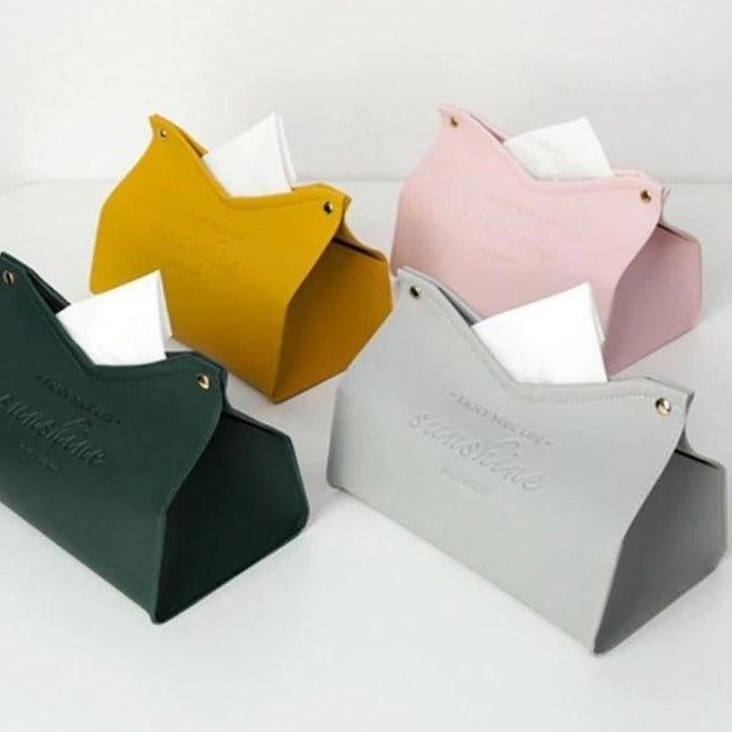 LuxeBox - Logan Seidenbox aus Kunstleder