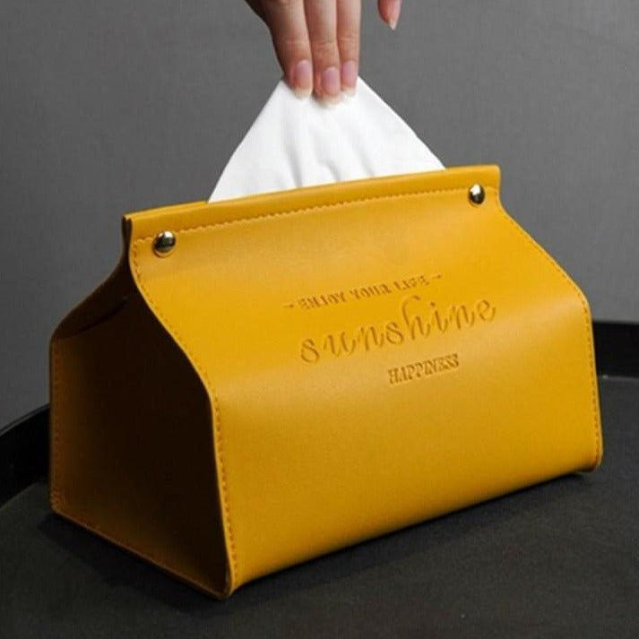 LuxeBox - Logan Seidenbox aus Kunstleder
