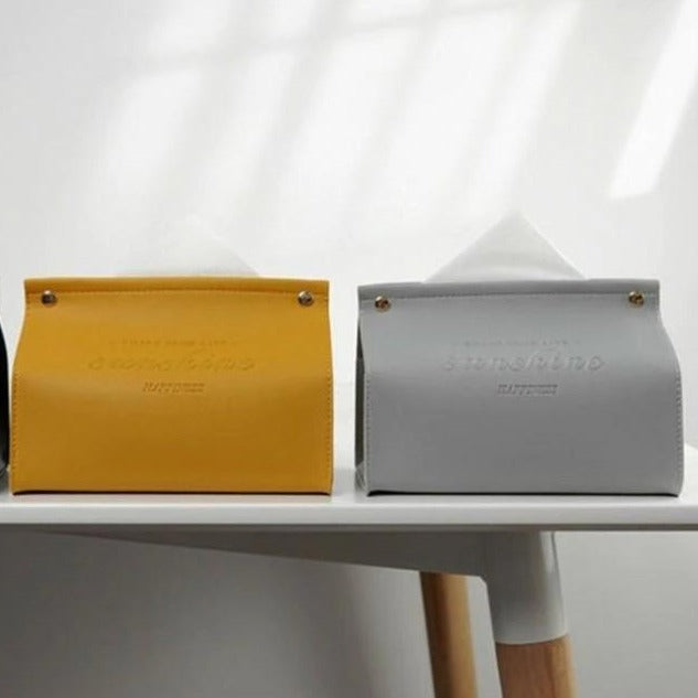 LuxeBox - Logan Seidenbox aus Kunstleder
