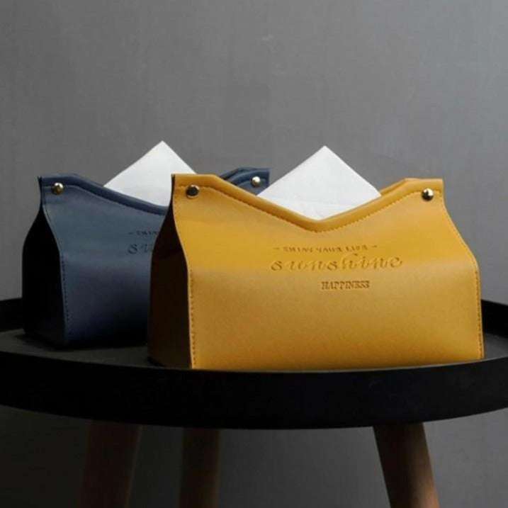 LuxeBox - Logan Seidenbox aus Kunstleder