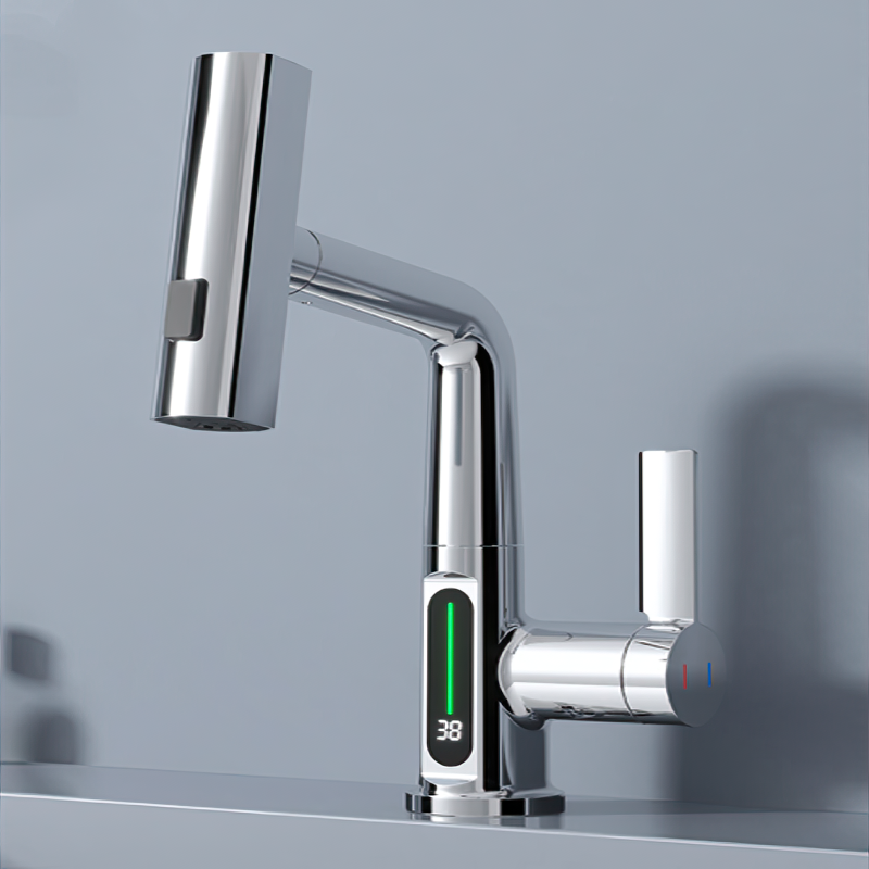 AquaSmart - Intelligenter Wasserhahn mit digitalem Display