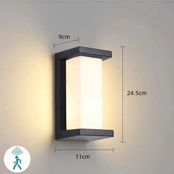LumiSafe - Wetterfeste LED-Außenbeleuchtung | Intelligenter Bewegungssensor