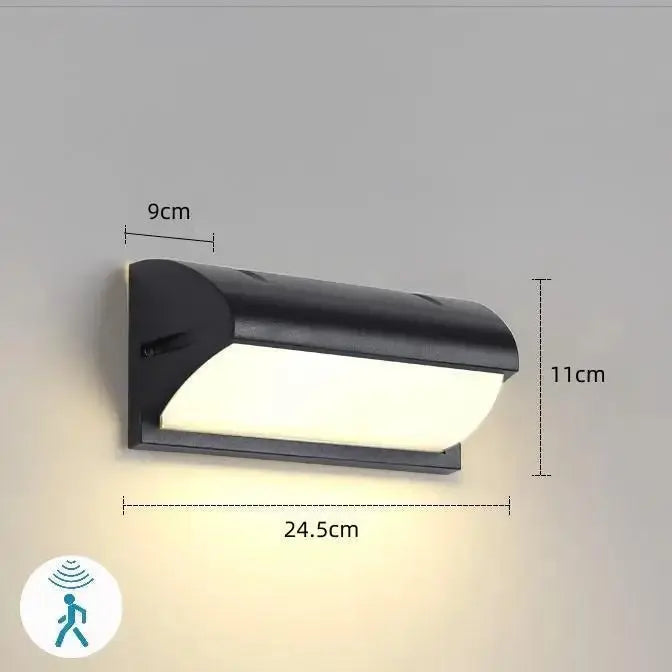 LumiSafe - Wetterfeste LED-Außenbeleuchtung | Intelligenter Bewegungssensor