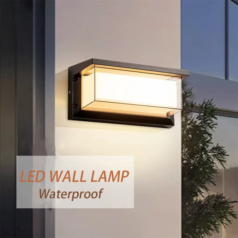 LED Wandleuchte mit Bewegungssensor – Außenveranda, Balkon & Garten