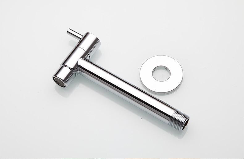 AquaStyle - Minimalistischer, wandmontierter Wasserhahn für das Badezimmer