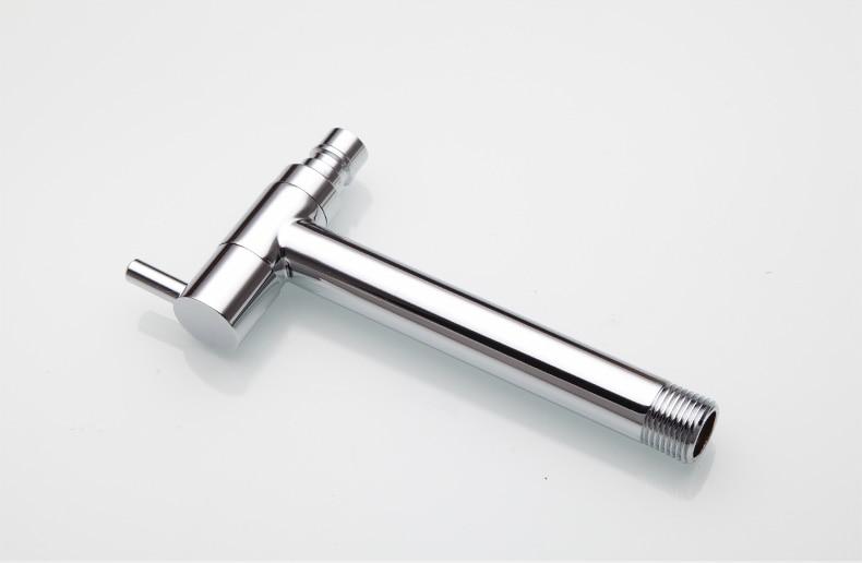 AquaStyle - Minimalistischer, wandmontierter Wasserhahn für das Badezimmer
