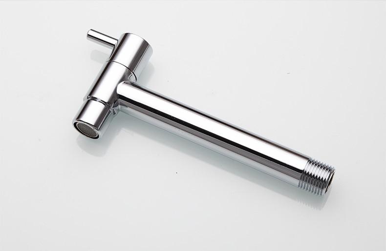AquaStyle - Minimalistischer, wandmontierter Wasserhahn für das Badezimmer