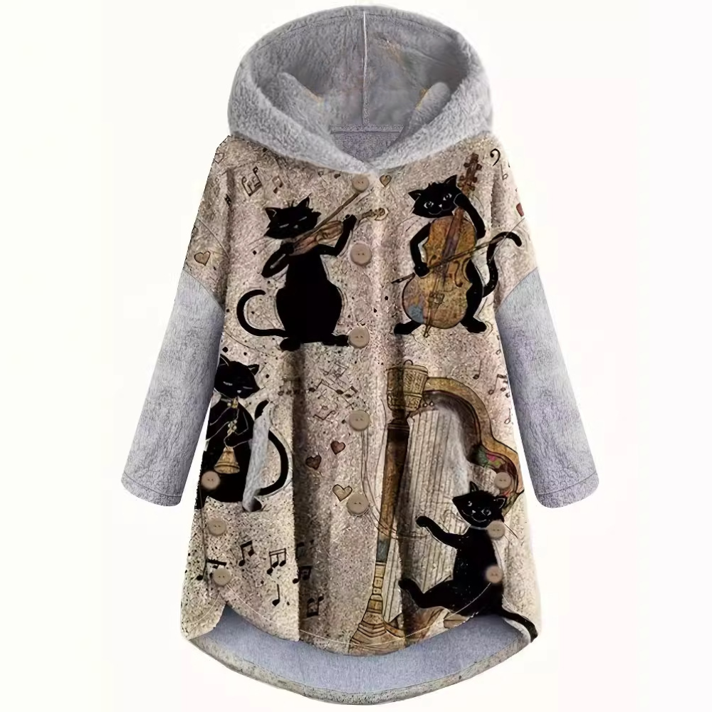 Romina - Langer Hoodie für Frauen