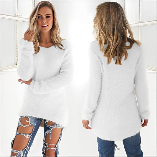 FrostLuxe - Winterpullover mit Rundhalsausschnitt | Komfort und Stil für kalte Tage