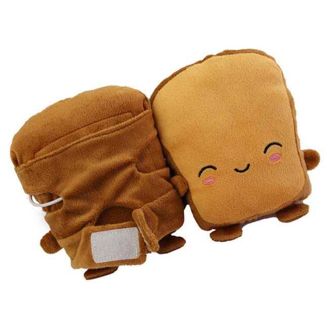 WarmBuddy - Toastform fingerlose Handwärmerhandschuhe