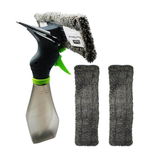 GlanzMax - 3-in-1 Sprühflasche für Fenster- und Scheibenwischer