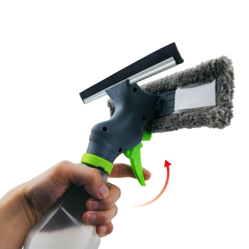 GlanzMax - 3-in-1 Sprühflasche für Fenster- und Scheibenwischer
