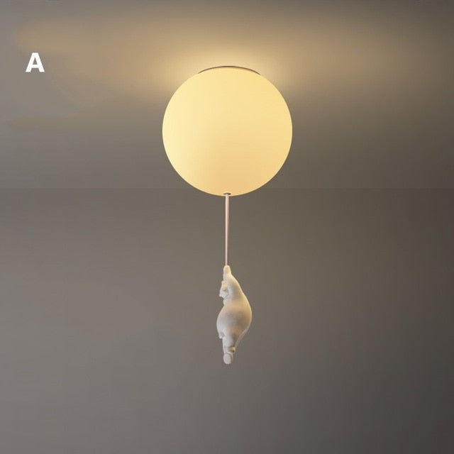 BearGlow - Luftballon Bären Deckenlampe