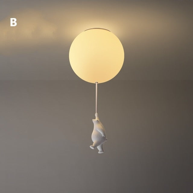 BearGlow - Luftballon Bären Deckenlampe