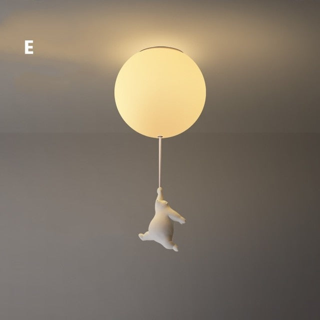 BearGlow - Luftballon Bären Deckenlampe