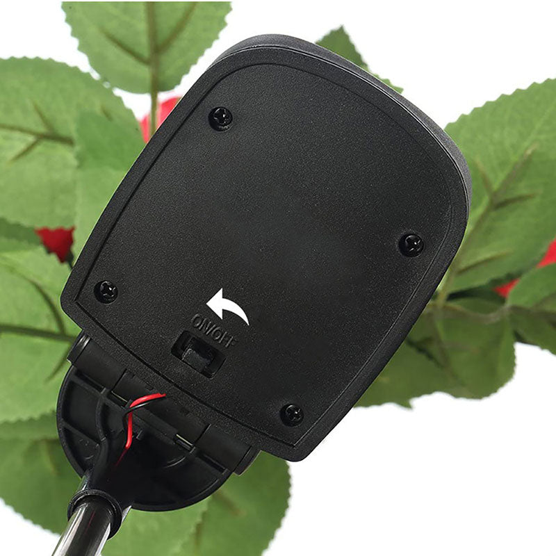 LuminaBloom - Solar-Rosetten mit LED (Packung mit 2)