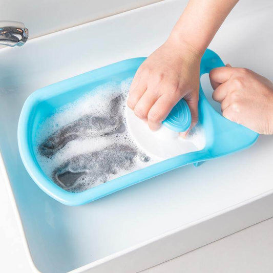 CleanEase - Tragbare Mini-Waschmaschine für Socken und empfindliche Kleidung - Handwaschmittel