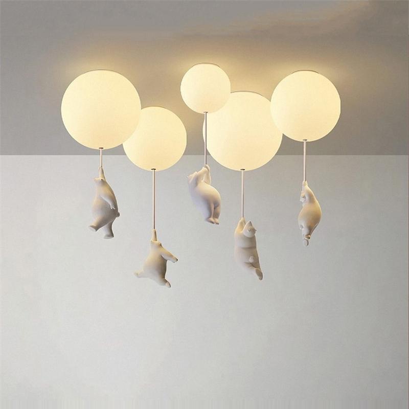 BearGlow - Luftballon Bären Deckenlampe
