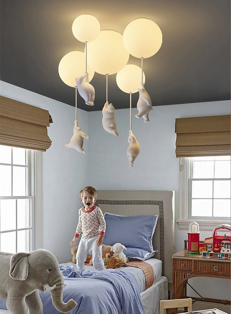 BearGlow - Luftballon Bären Deckenlampe