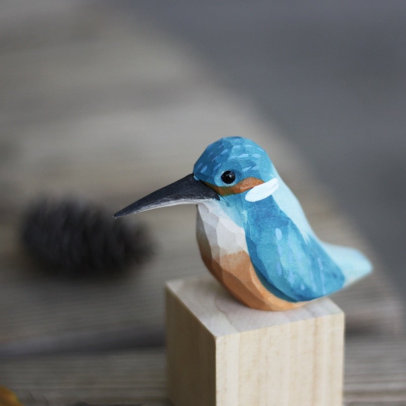 Fuglemagi - handgefertigte Vögel aus Holz