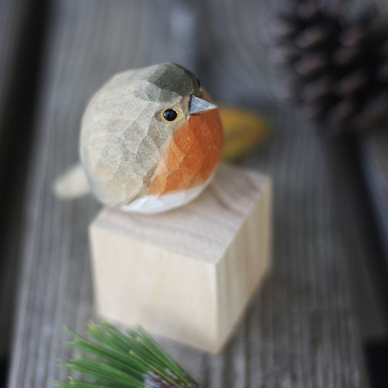 Fuglemagi - handgefertigte Vögel aus Holz
