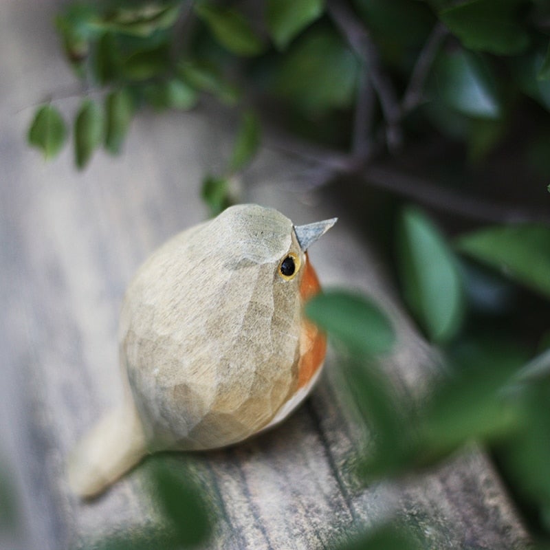 Fuglemagi - handgefertigte Vögel aus Holz