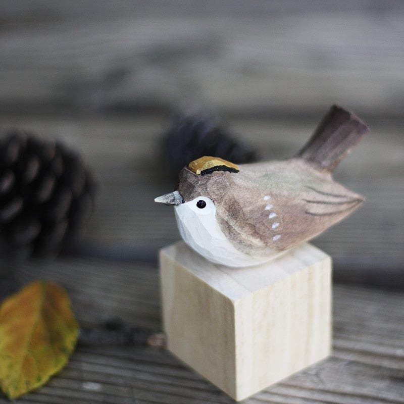 Fuglemagi - handgefertigte Vögel aus Holz