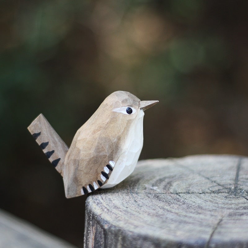 Fuglemagi - handgefertigte Vögel aus Holz